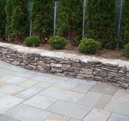 Bluestone patio